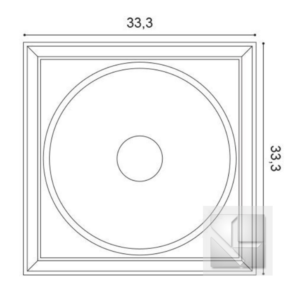 Стінова 3D панель Orac Decor W122